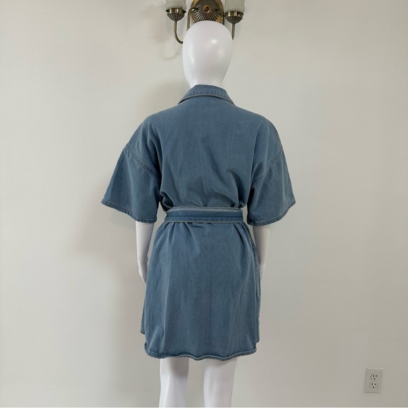 Blue Denim Dress ( Size 14) - Picture 9 of 11